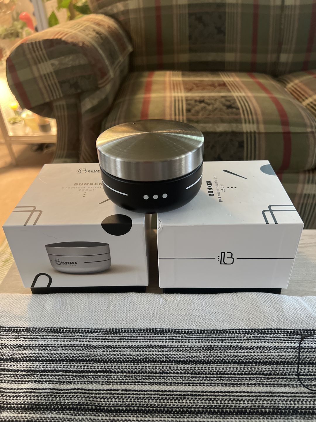 Customer photo review of BUNKER Airtight Stash Jar