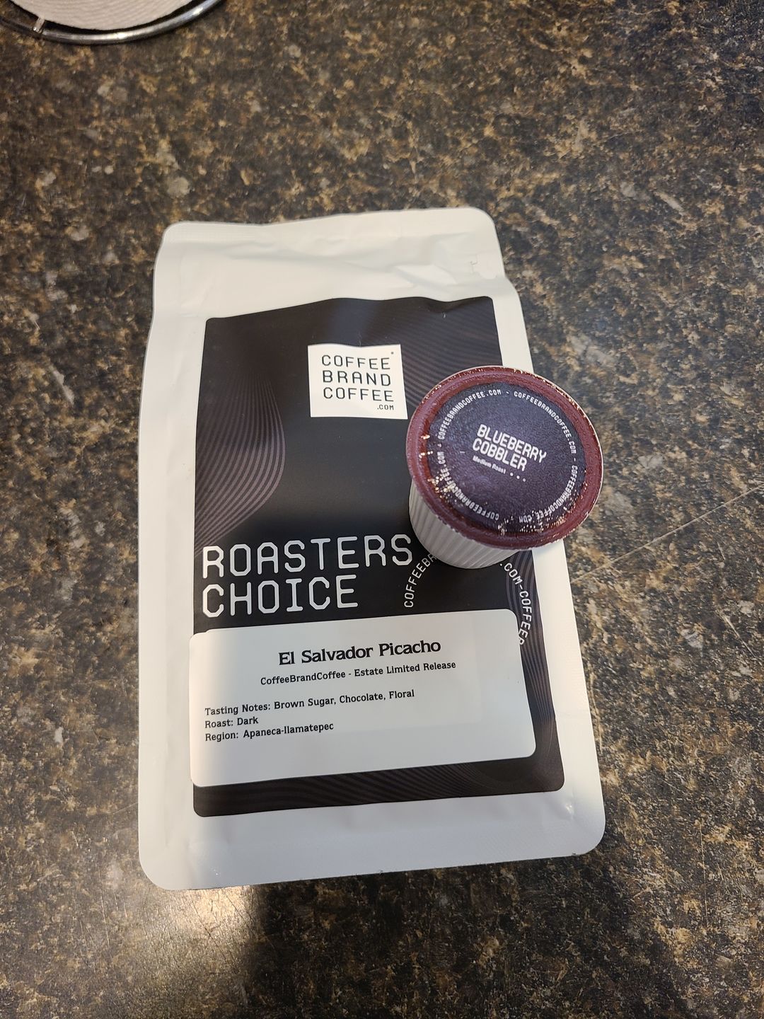 Customer photo review of Blueberry Cobbler Kcups