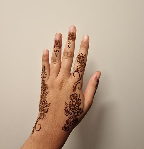 Customer photo review of Henna Cone 20g Single