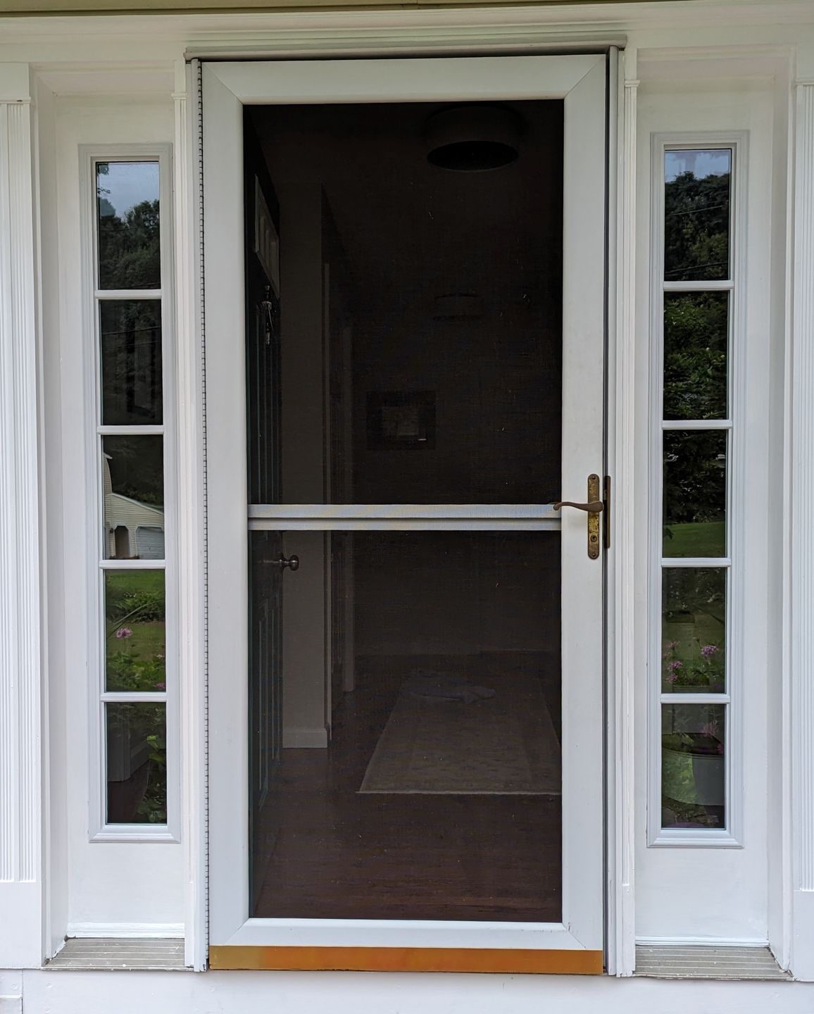 Customer photo review of Clear 5 Lite Glass and Frame Kit (Full Sidelite)