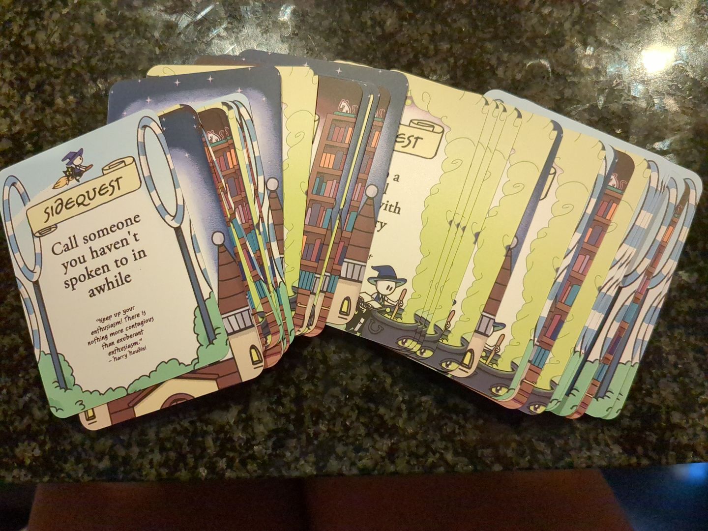 Customer photo review of Istoria Magic Academy - SideQuest Deck