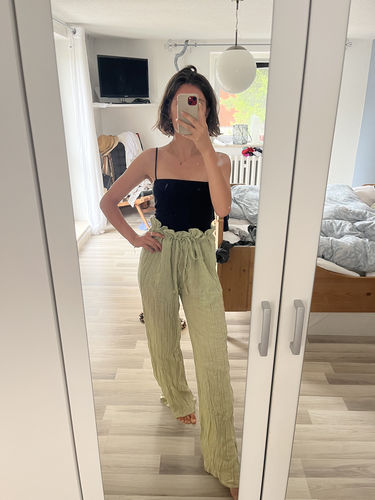 Customer photo review of ARES TROUSER COTTON - PISTACHIO