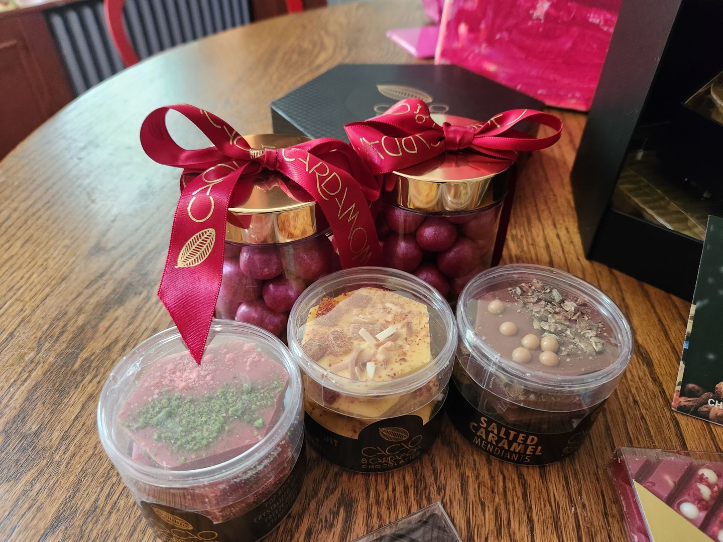 Customer photo review of Passionfruit Tajin Mendiants