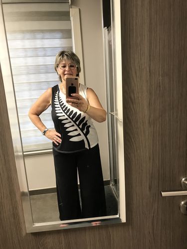 Customer photo review of Dwuczęściowy zestaw bluzka bez rękawów i spodnie