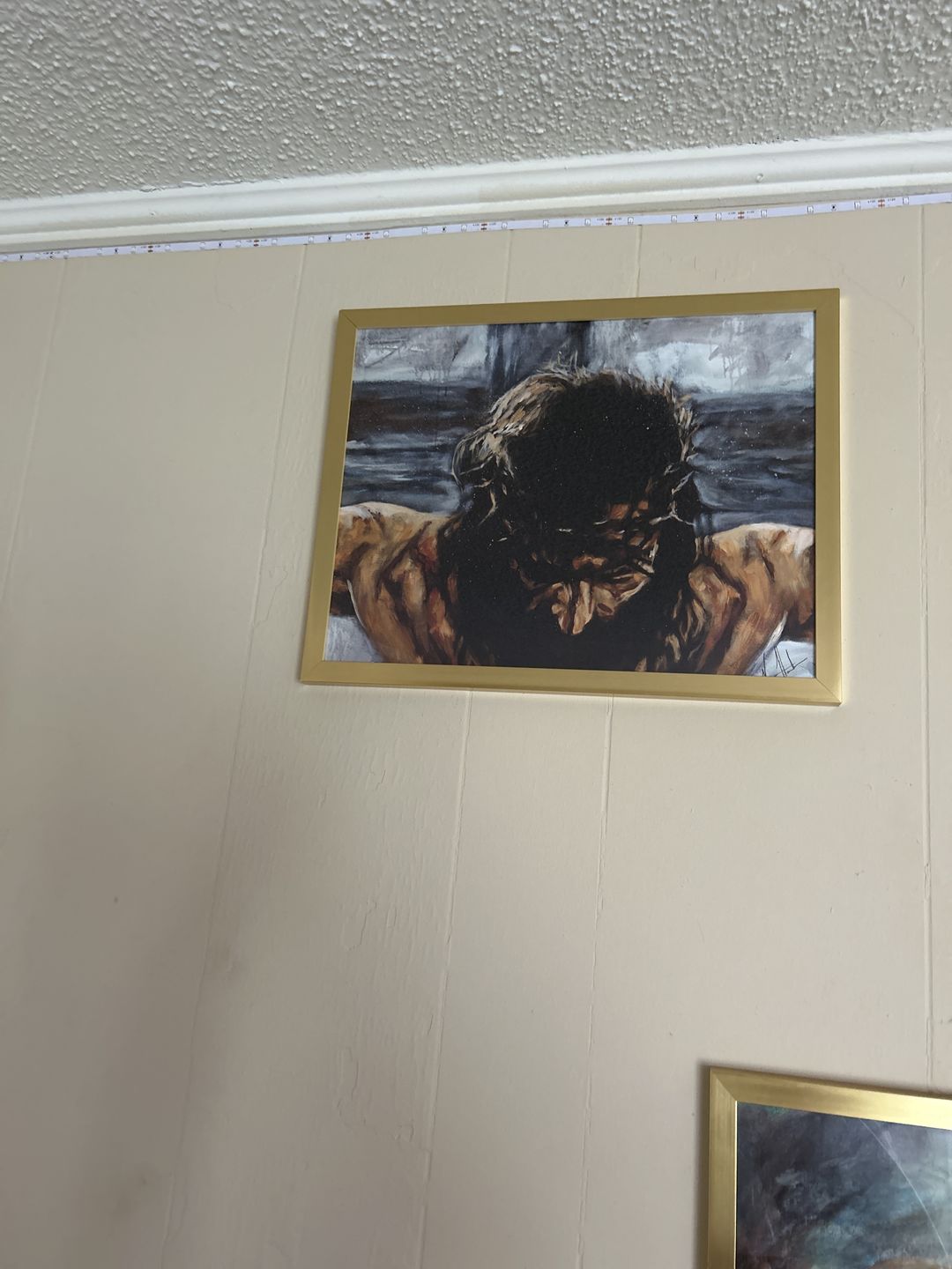 Customer photo review of DESIGN DISCONTINUED - The Finished Work of the Cross - Light Background