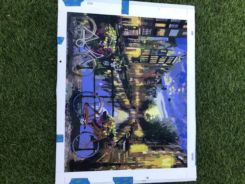 Customer photo review of Bicycles by the Canal