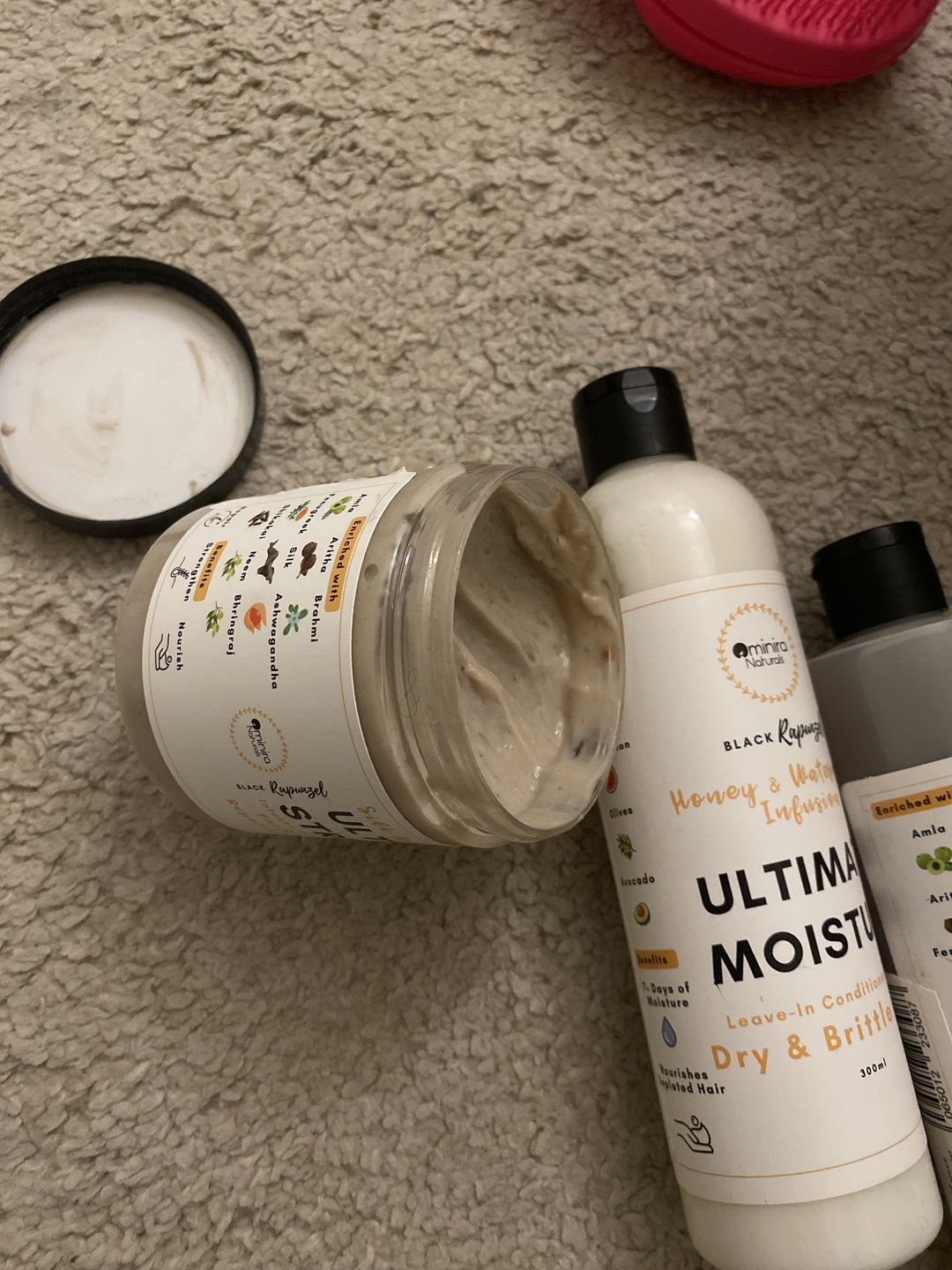 Customer photo review of Silk Herbal Infusion - Ultimate Strength Intense Deep Conditioning Mask