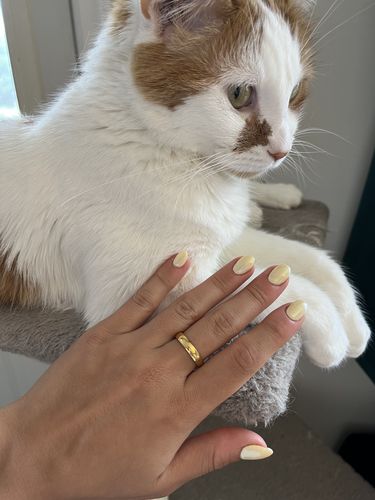 Customer photo review of Basic Ring - Gold