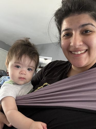 Customer photo review of Mama's Bonding Comforter