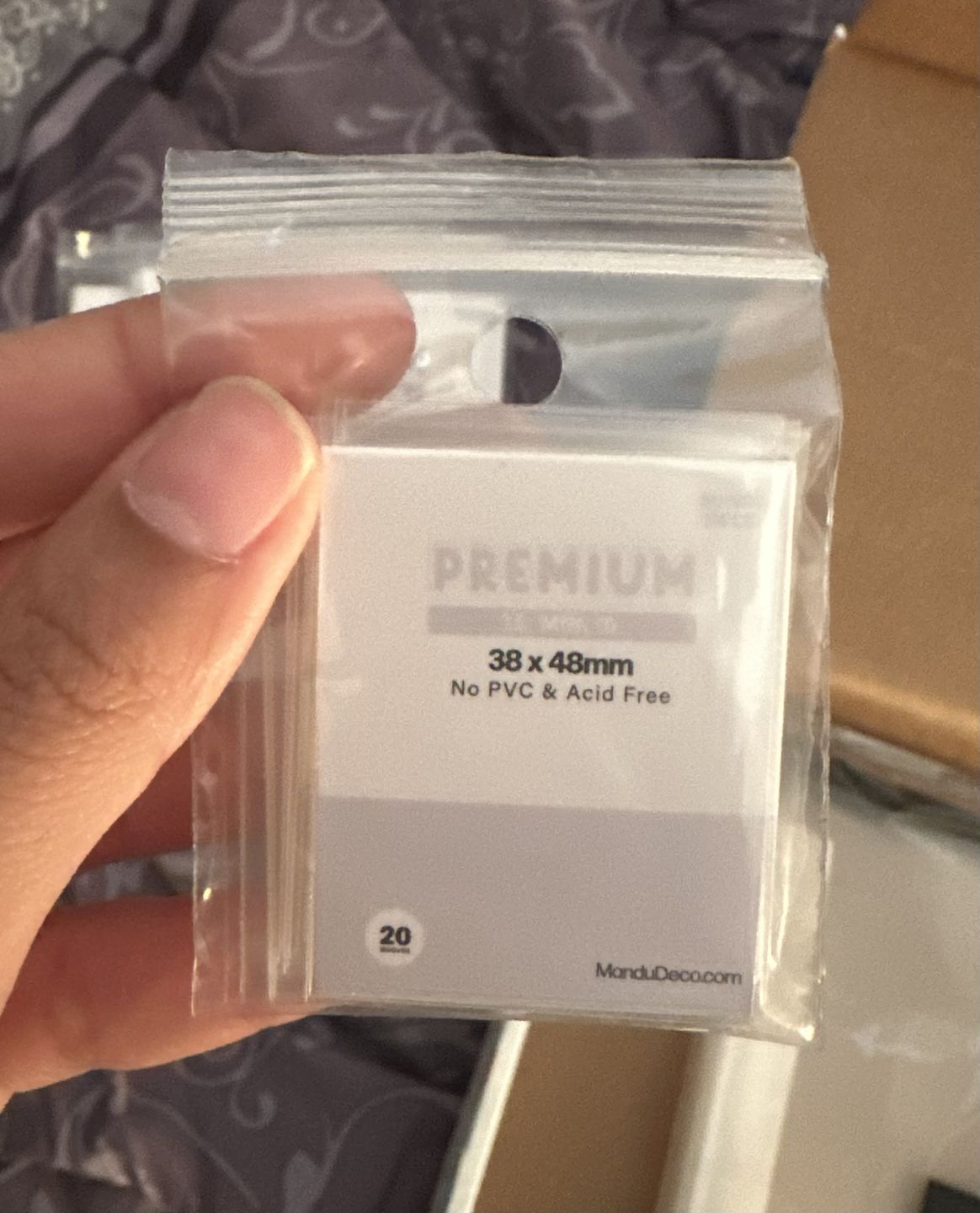 Customer photo review of LIMITED EDITION: PREMIUM MINI ID SLEEVES