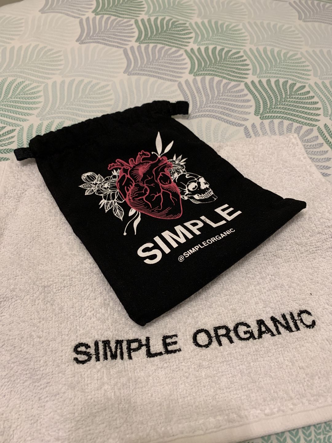 Customer photo review of Toalha Facial Simple Organic