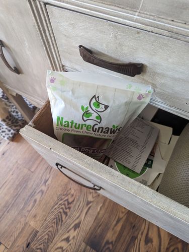 Customer photo review of Mixed Bully Sticks 6" (1lb)