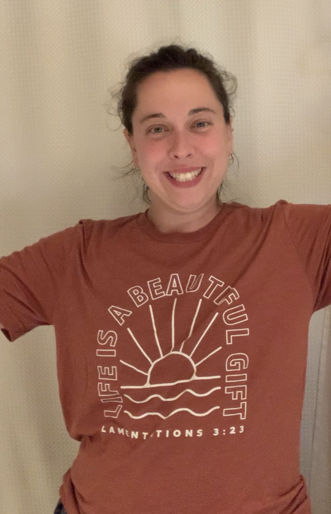 Customer photo review of Mystery Shirt