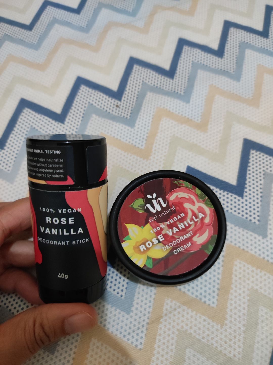 Customer photo review of Gift of Confidence - Rose Vanilla