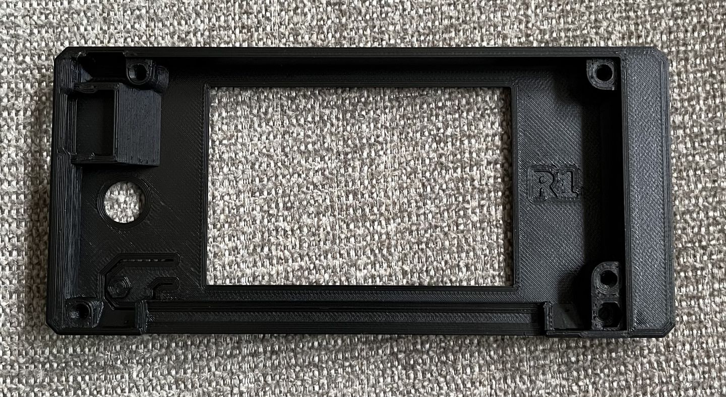 Customer photo review of Matte Black PETG Filament 1.75mm 1kg