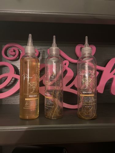 Customer photo review of NEW! Hair Transformation Bundle- Moisturizes, Detangles, Drastically softens and Grows!