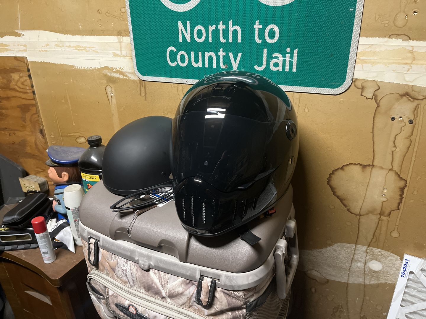 Customer photo review of T11 Cafe Racer Helmet