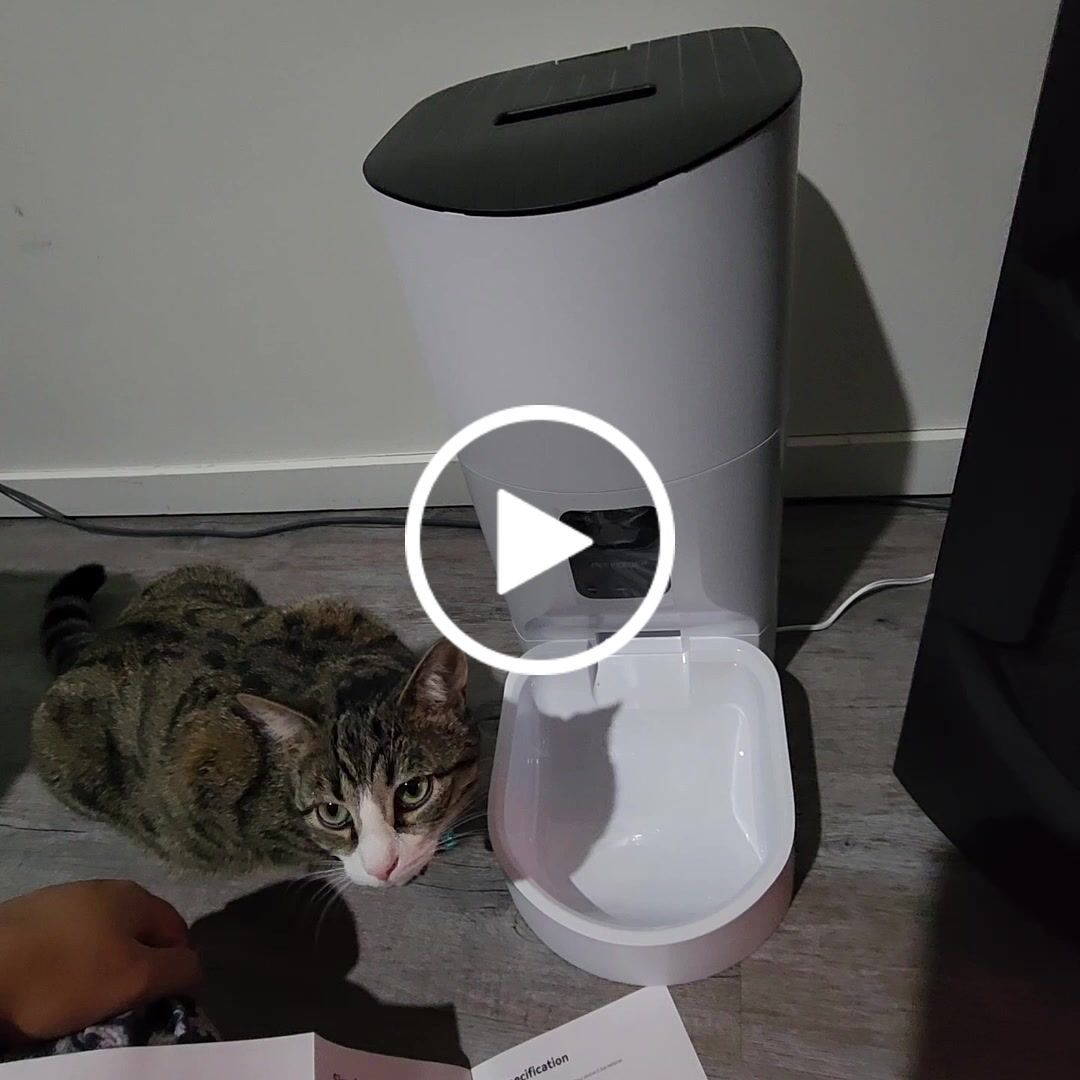 Customer video review of Pawz Pet Smart Feeder with Camera 9L