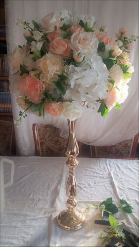 Customer photo review of January Birth Flower Artificial Flower Silk Carnations Bush