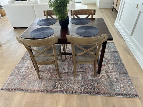 Customer photo review of Sophia Heritage Rust Rug