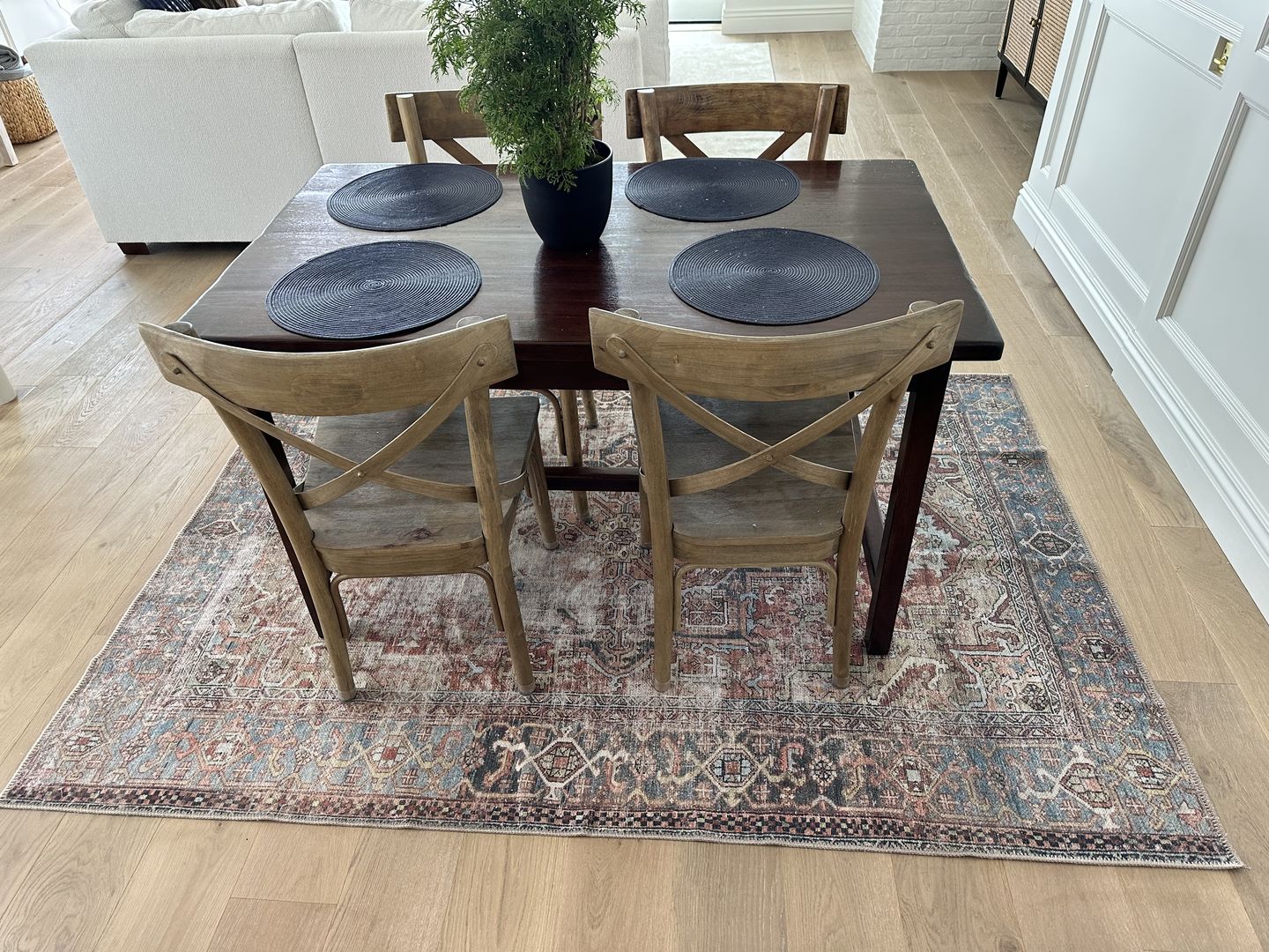 Customer photo review of Sophia Heritage Rust Rug