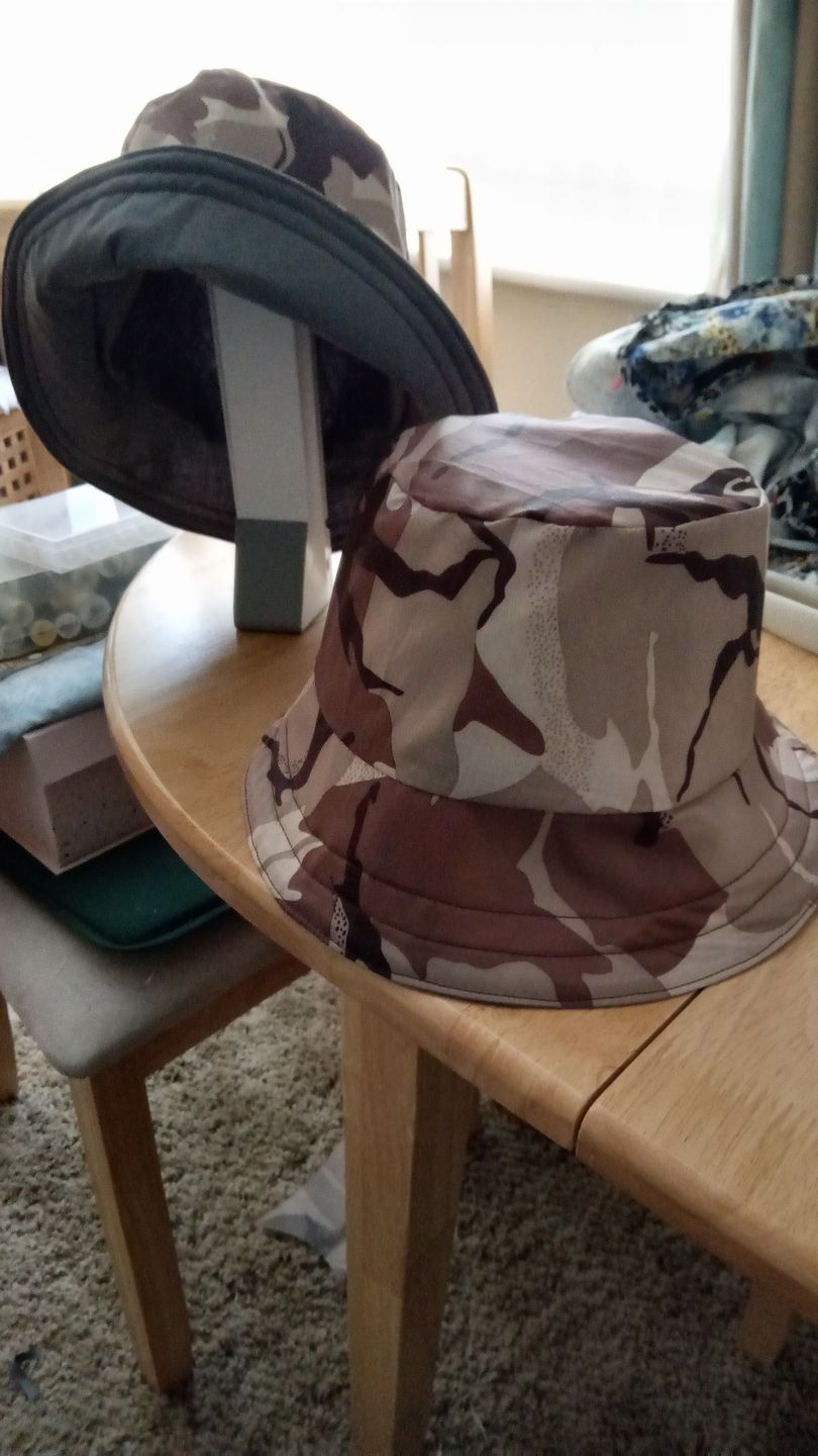 Customer photo review of Water Resistant Camouflage Ripstop Fabric