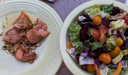 Customer photo review of Popsie's Wild Caught Alaska Sockeye Salmon & Halibut Box, 10 lbs