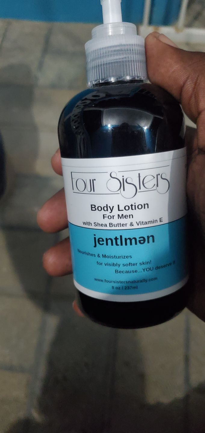 Customer photo review of Men's Body Lotion