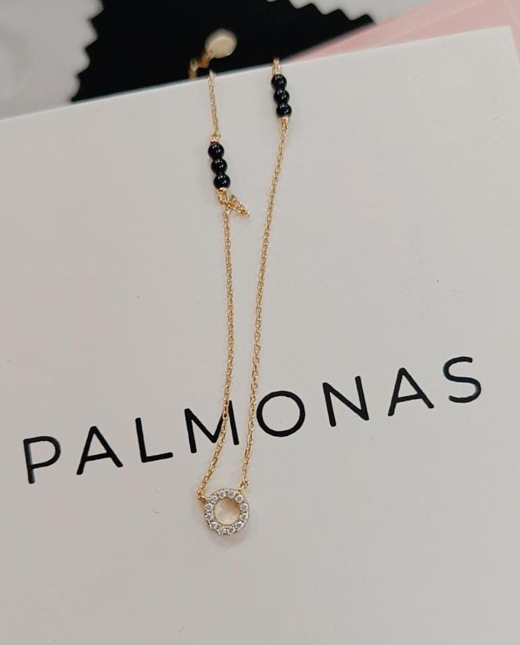 Customer photo review of Saraswathi Diamond Mangalsutra | BIS Hallmarked | 18k Gold Vermeil