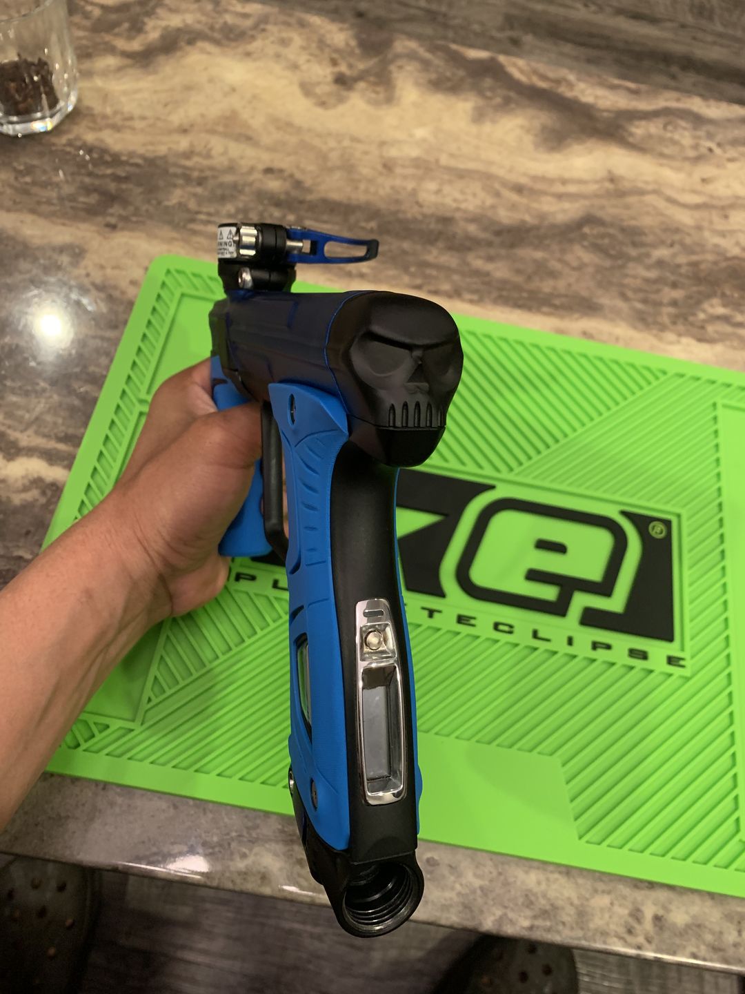 Customer photo review of 170R SKULL BACK CAP