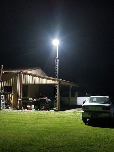 Customer photo review of LED Street Light - 150W - 22,200 Lumens - Shorting Cap - Direct Mount - AL5 Series - UL+DLC 5.1