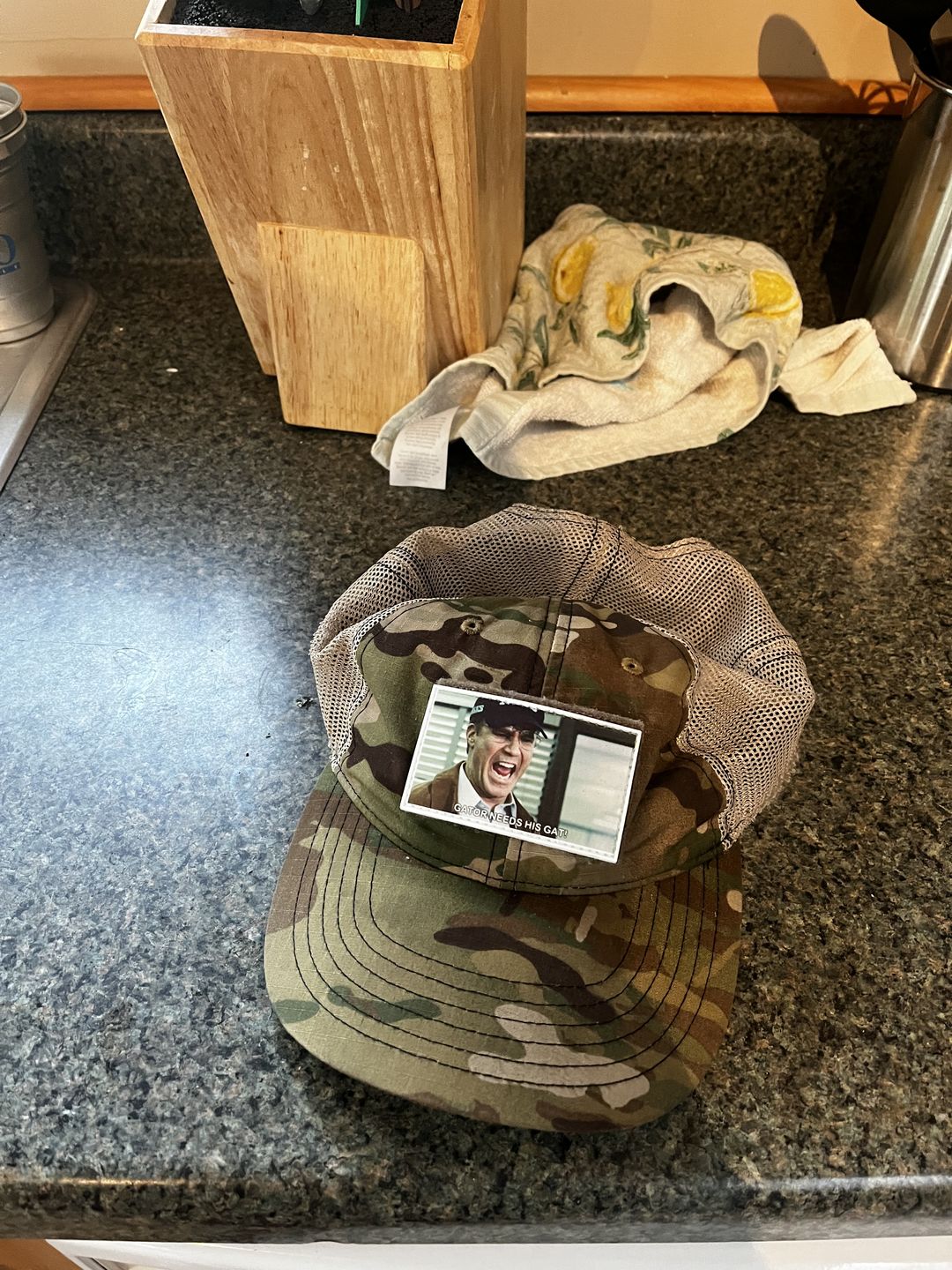 Customer photo review of Gator Needs His Gat