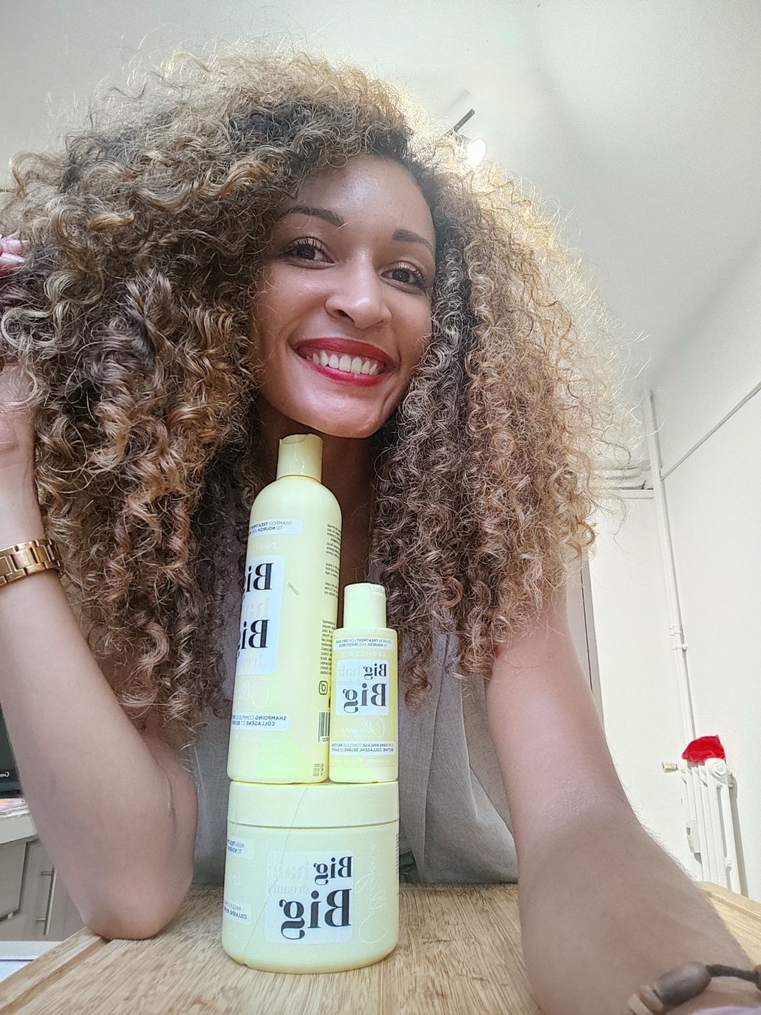 Customer photo review of Gamme Collagène - Shampooing 500ml