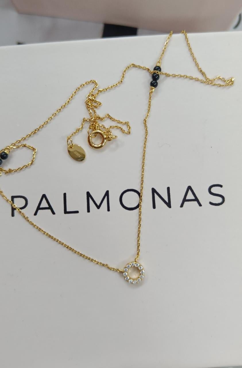 Customer photo review of Saraswathi Diamond Mangalsutra | BIS Hallmarked | 18k Gold Vermeil