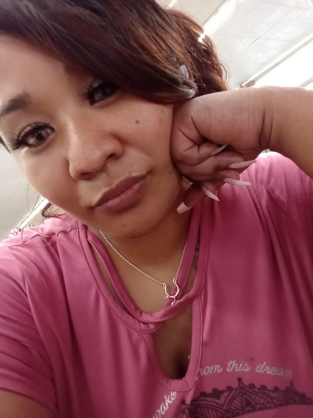 Customer photo review of Love Story Pea Brown Prescription Colored Contact Lenses