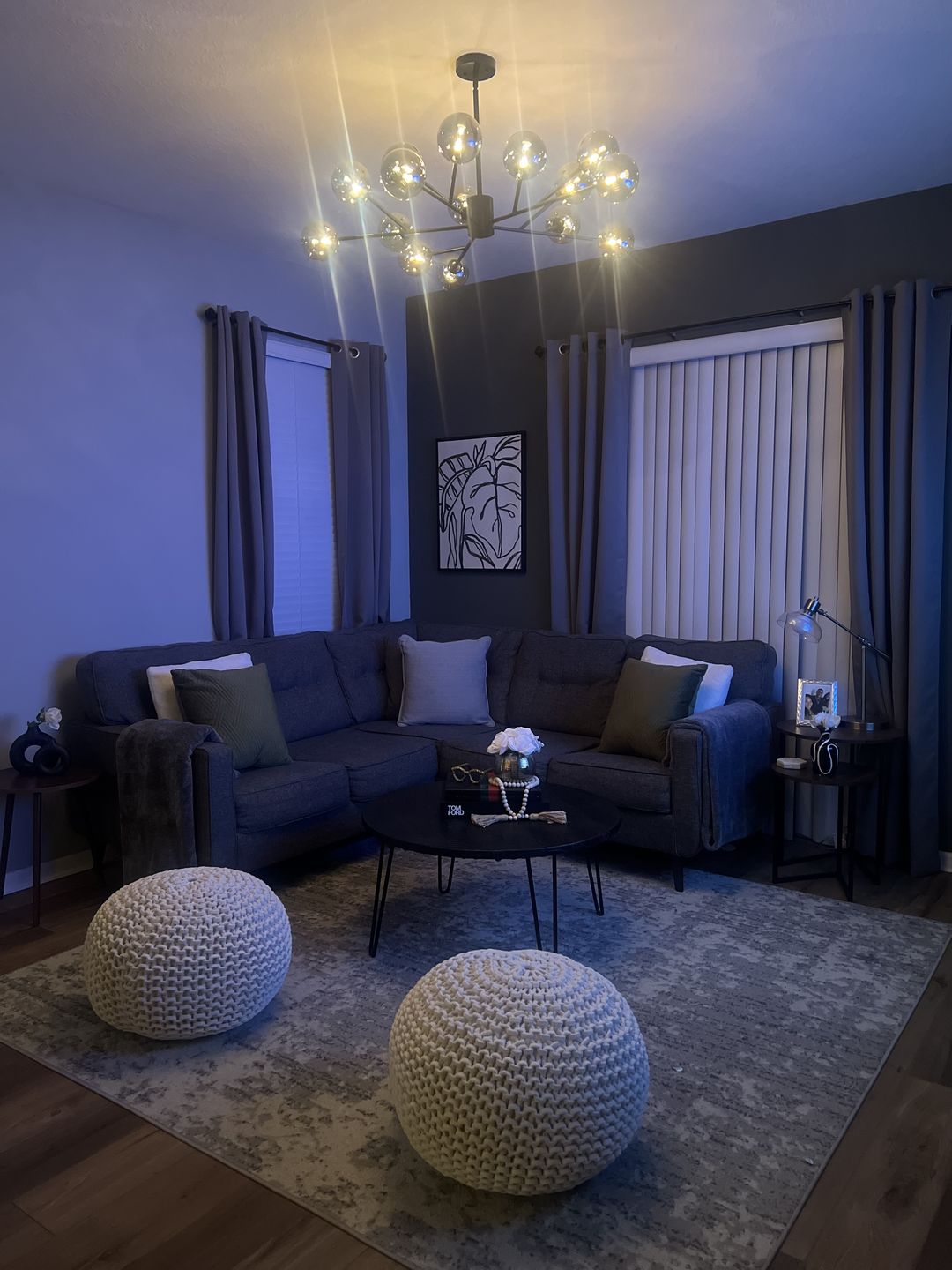Customer photo review of Modern Sputnik Branching Bubble Chandelier