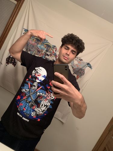 Customer photo review of SPINNING HELLBOW TEE