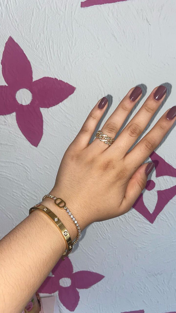 Customer photo review of Tennis Prestige Armband | 18K vergoldet