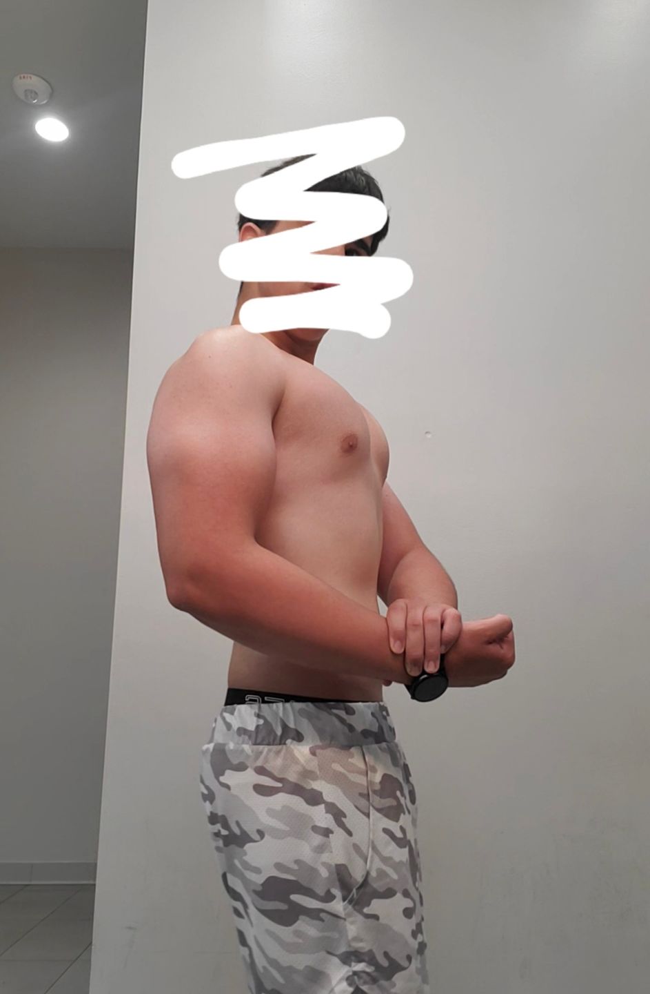 Customer photo review of 105 Compression Shorts 2.0