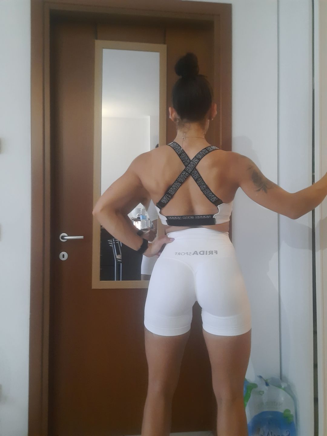 Customer photo review of Shorts CALIPSO Bianco Costine