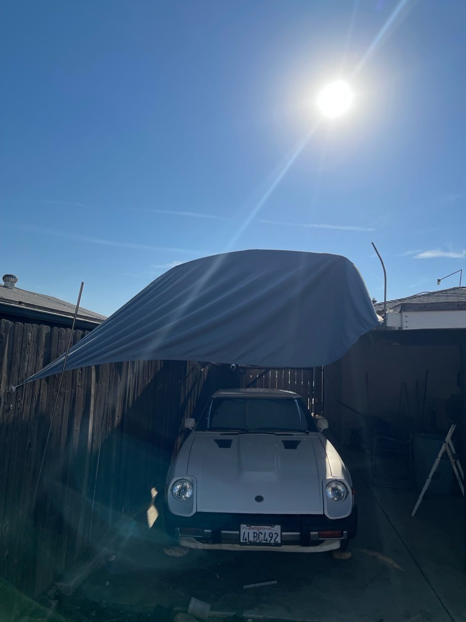 Customer photo review of Outdoor Waterproof Sun Shade Sail Opaque Privacy Protection Canopy for Patio and Garden,Backyard Lawn