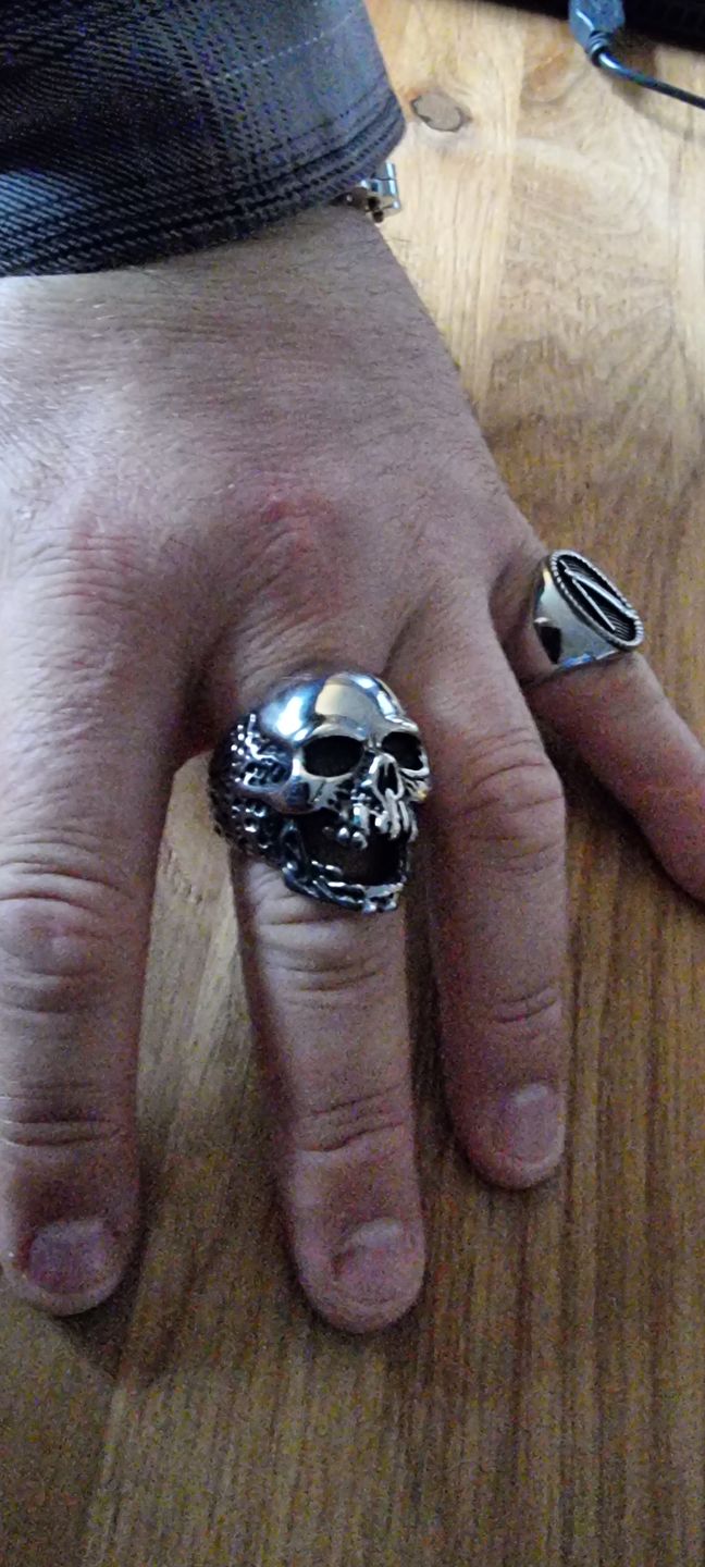 Customer photo review of RIDE TILL DEATH. - SILVER