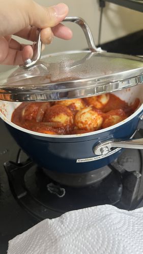 Customer photo review of Cosmo Saucepan
