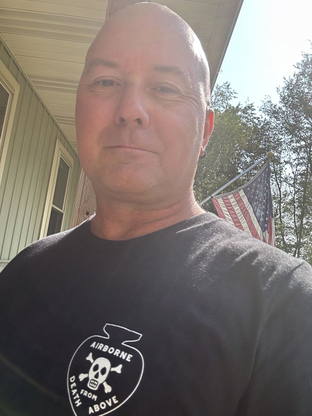 Customer photo review of Vietnam Airborne Death Spade Shirt