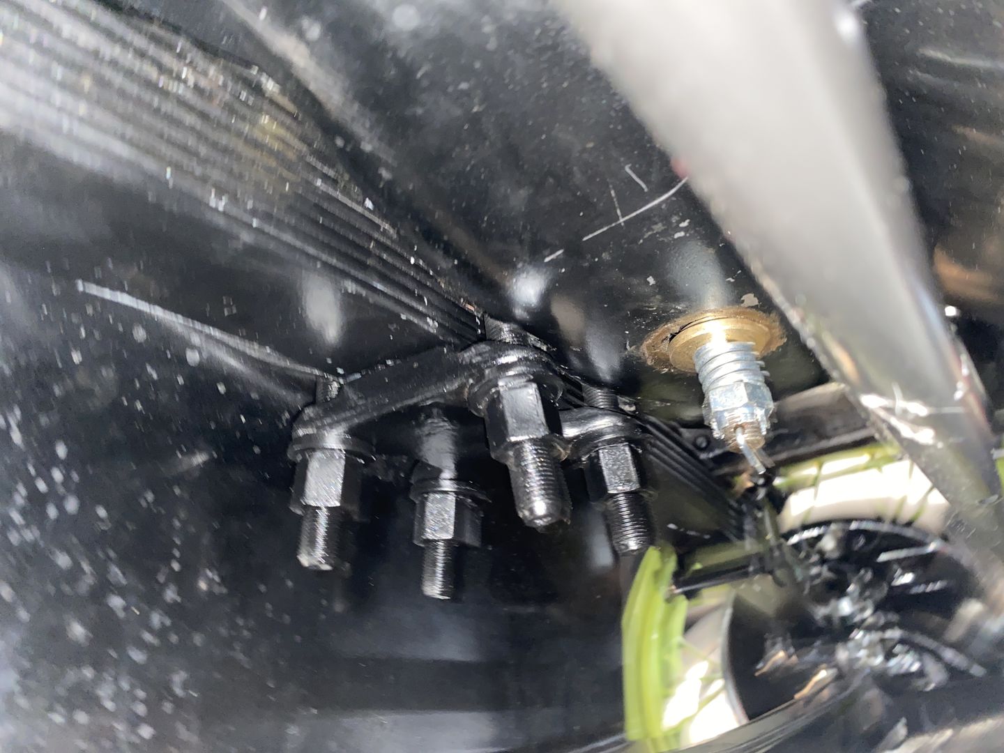 Customer photo review of 1/2 Inch Diameter U-Bolts - Round Bend