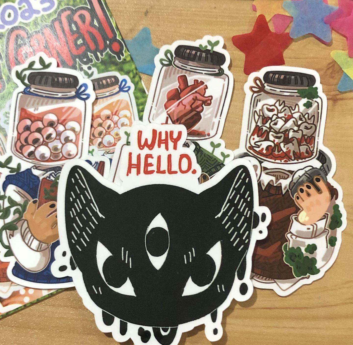 Customer photo review of Milky's Creepy Corner