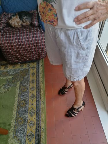 Customer photo review of Sandales d'été orthopédiques à talons Trésor - Femme - Nevova