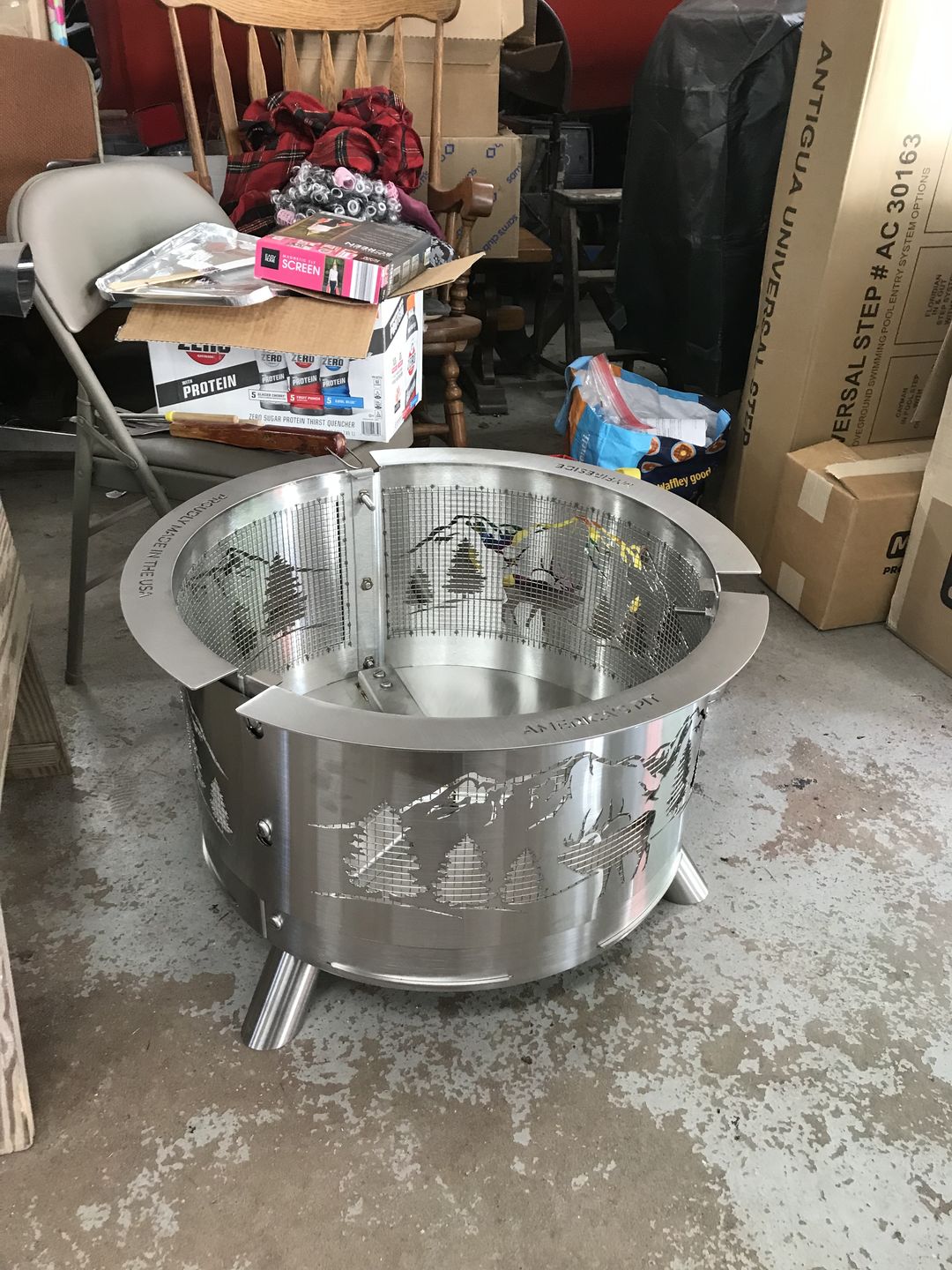 Customer photo review of MYFIRESIDE PIT 24 - BIG GUY