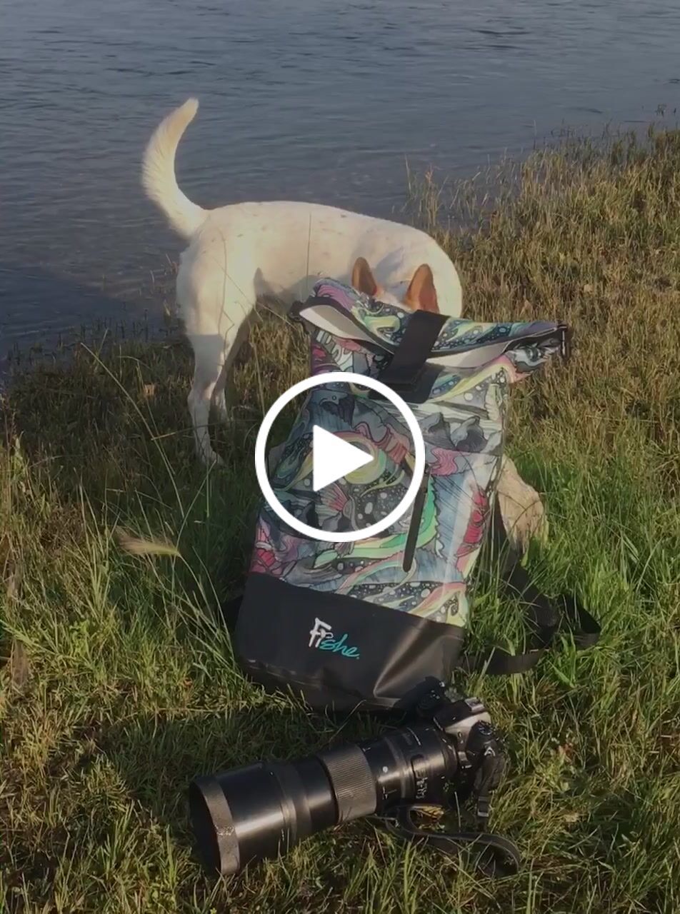 Customer video review of HaliBorealis Backpack Dry Bag