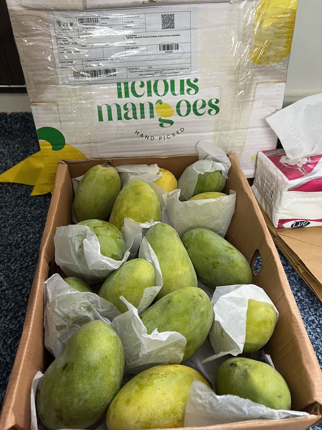 Customer photo review of Multan's Chaunsa Mango